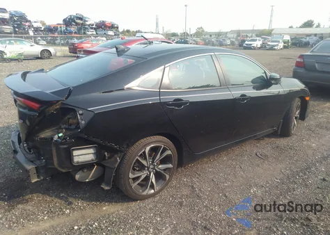 2017 Honda Civic Si z USA, uszkodzony, nr VIN 2HGFC1E56HH701534